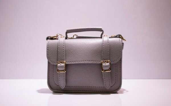 bolsos-1 Bolso Satchel Gris
