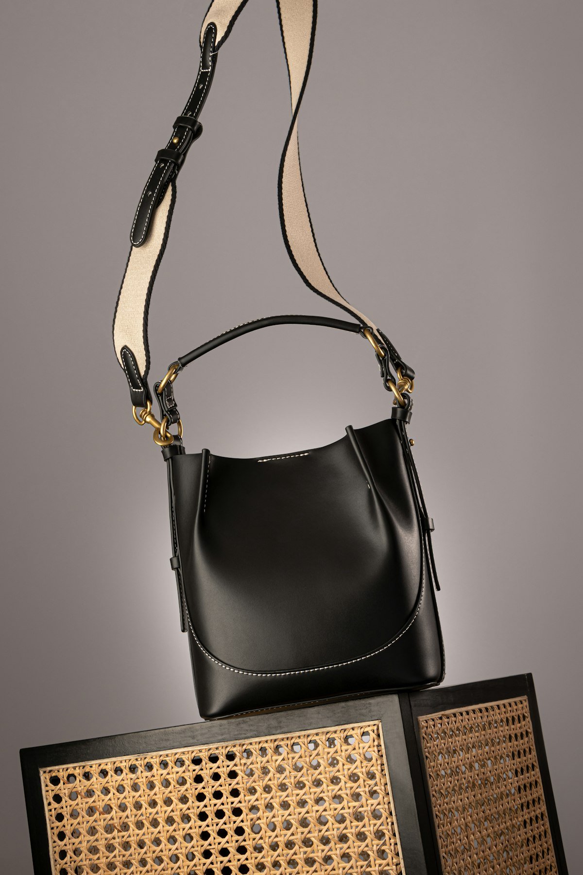 Bolso Hobo Negro